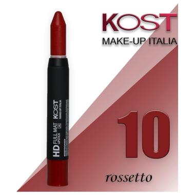 Hd full mat lipstick kost 10