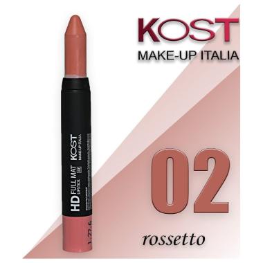 Hd full mat lipstick kost 02