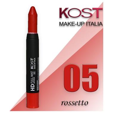 Hd full mat lipstick kost 05