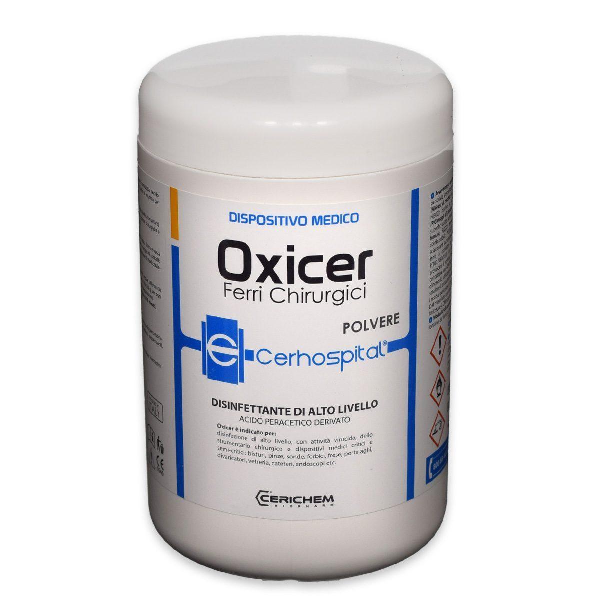 Polvere peracetico detergente e sterilizzante 1 kg XOXICER 8059020450694