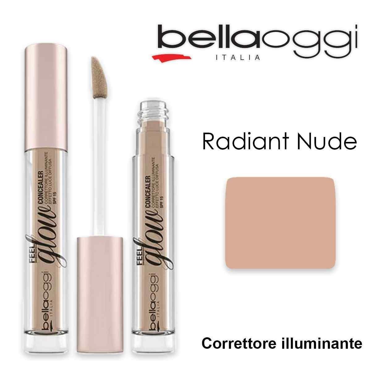 Feel glow concealer correttore illuminante spf 15 radiant nude