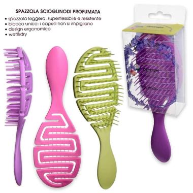 Detangler spring spazzola scioglinodo profumata col. ass. (1 pz)