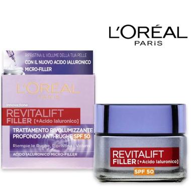 L'oreal revitalift filler spf 50+ 50 ml