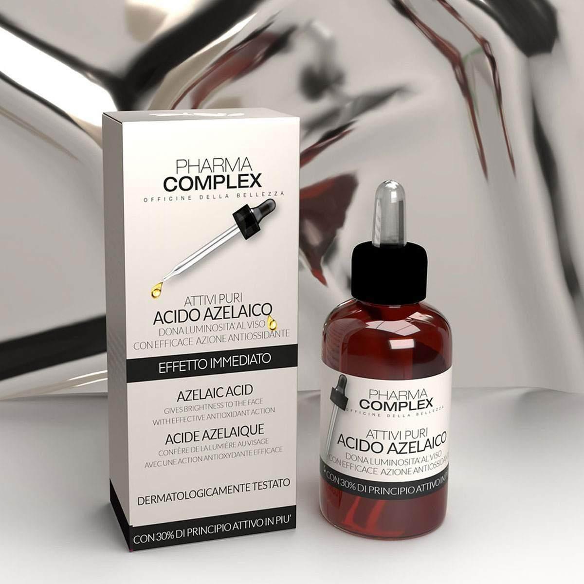 Pharma complex siero viso men antiage acido ialuronico - vitamina e 30 ml