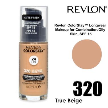 Revlon colorstay makeup oily skin true beige 320