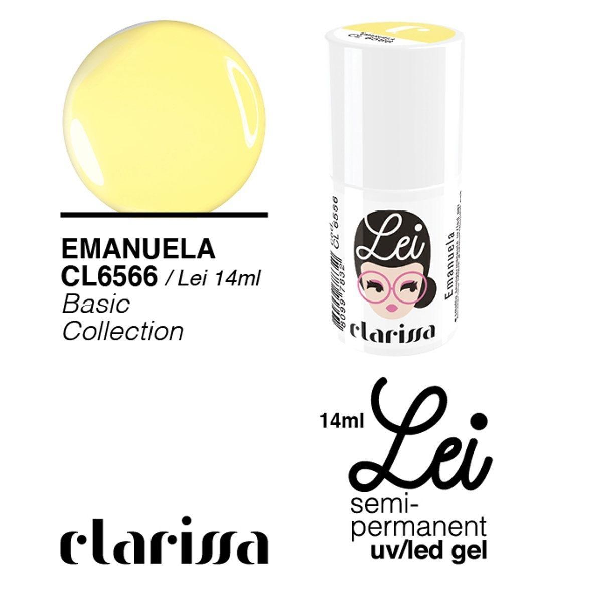 Clarissa lei emanuela 14 ml smalto uv/led