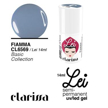 Clarissa lei fiamma 14 ml smalto uv/led