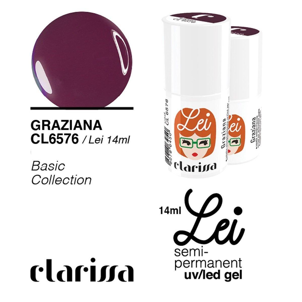 Clarissa lei graziana 14 ml smalto uv/led