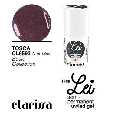 Clarissa lei tosca 14 ml smalto uv/led