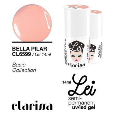 Clarissa lei bella pilar 14 ml smalto uv/led