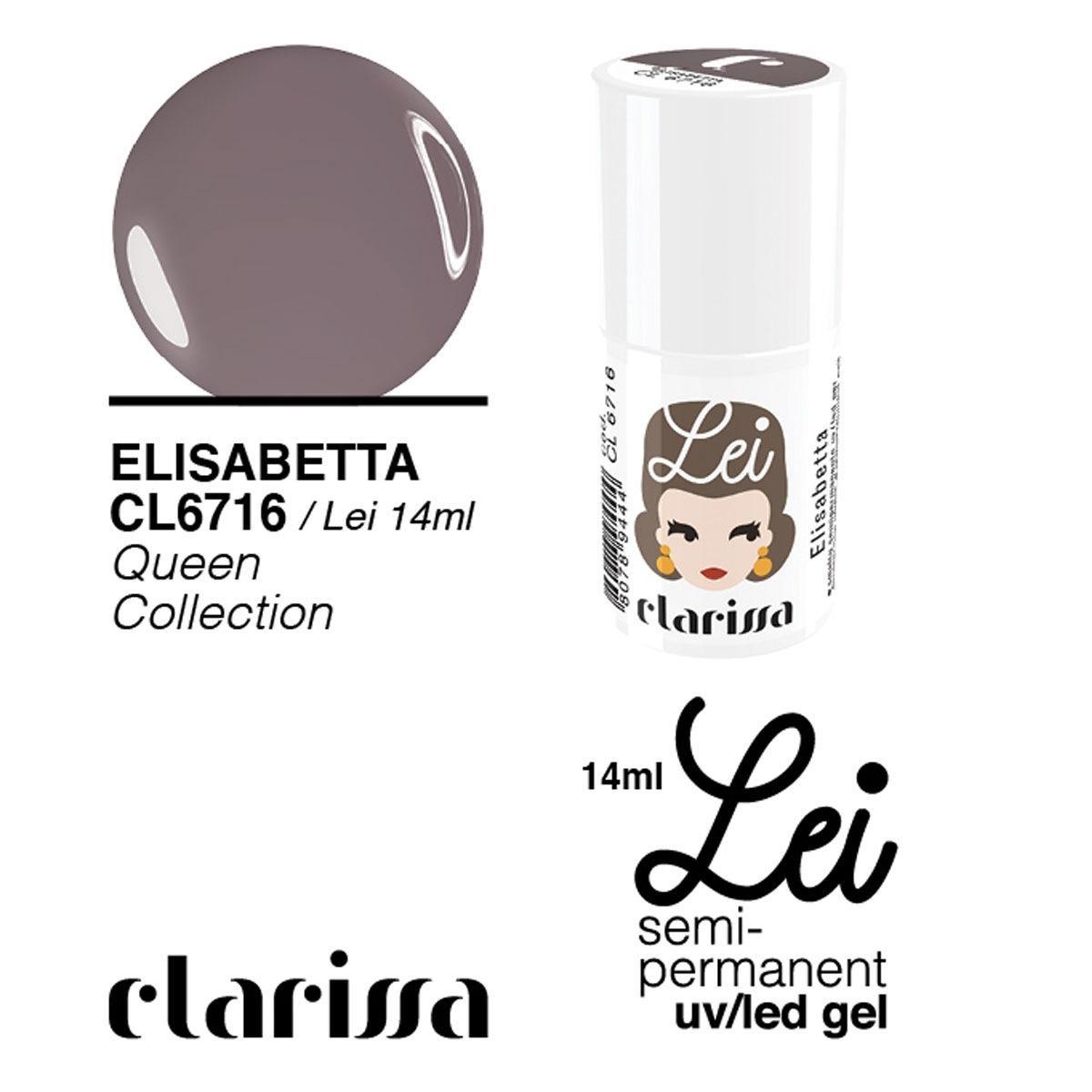 Clarissa lei elisabetta 14 ml smalto uv/led