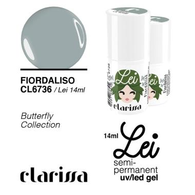 Clarissa lei fiordaliso 14 ml smalto uv/led