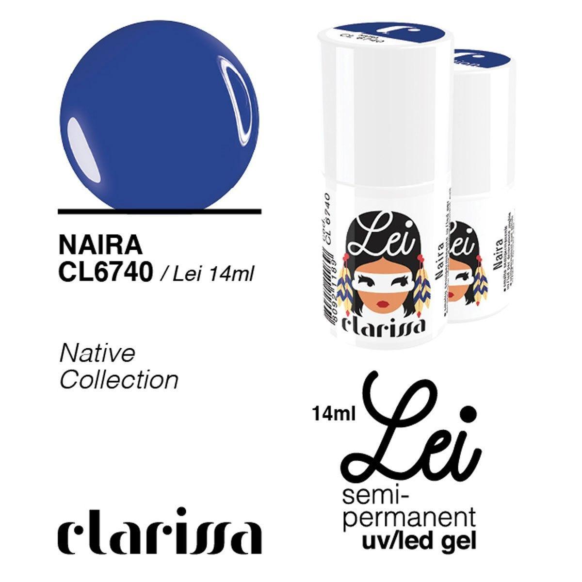 Clarissa lei naira 14 ml smalto uv/led