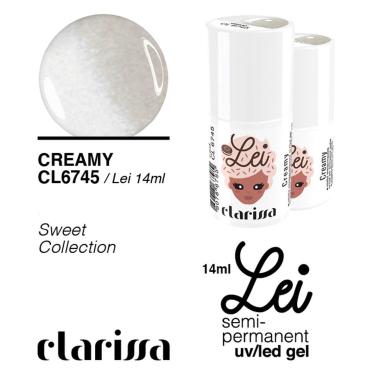 Clarissa lei creamy 14 ml smalto uv/led