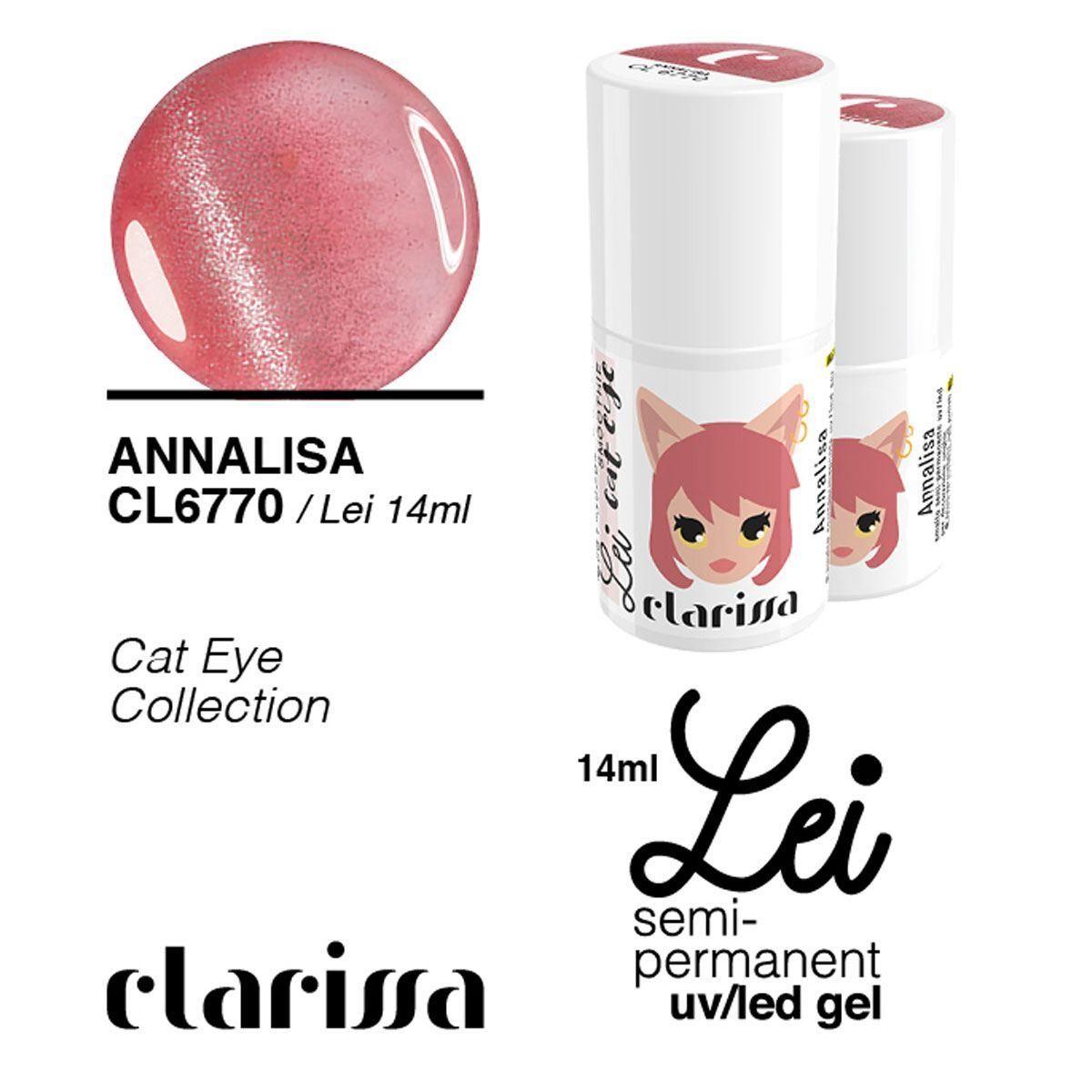 Clarissa lei annalisa 14 ml smalto uv/led