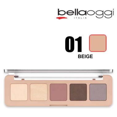 Color affaire 5 palette occhi beige 001