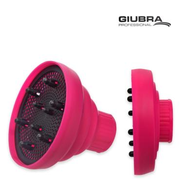 Diffusore universale giubra pieghevole in silicone fuxia