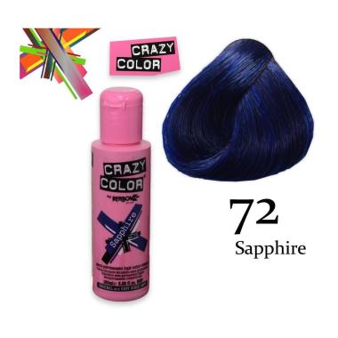 Crazy color semipermanente 100 ml sapphire