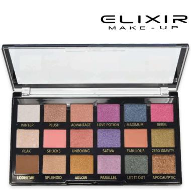 Elixir palette eye shadow pro mod.g 18 colori