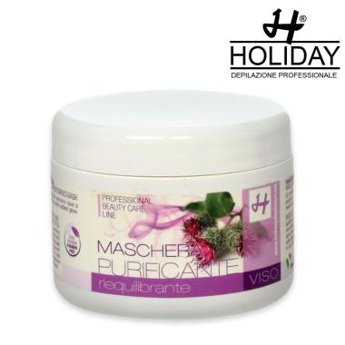 Maschera purificante riequilibrante viso holiday 250 ml