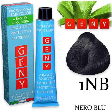 Geny professional tintura 100 ml nero blu 1nb