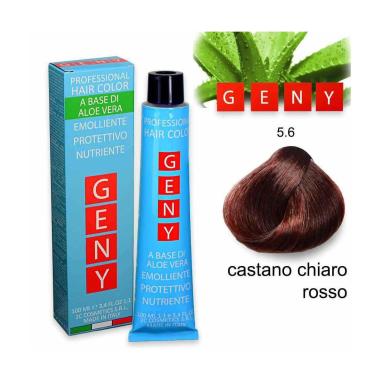 Geny professional tintura 100 ml castano chiaro rosso 5.6