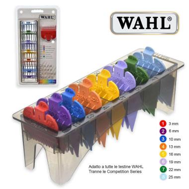 Wahl set rialzi nr. 1-8 multicolore