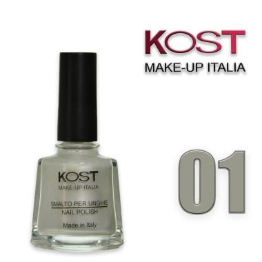 Smalto kost 01 bianco perlato