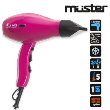 MUSTER PHON COMPATTO "#2300 COLOR" FUCSIA