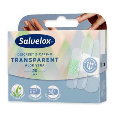 Salvelox transparent aloe vera 20pz