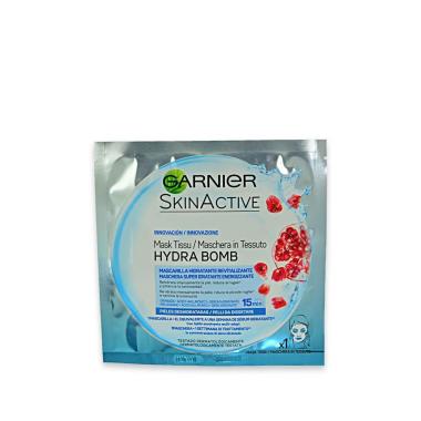 Garnier skin active maschera in tessuto hydra bomb 35 gr energizzante