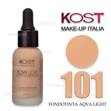 Fondotinta in drop aqvalight kost 101