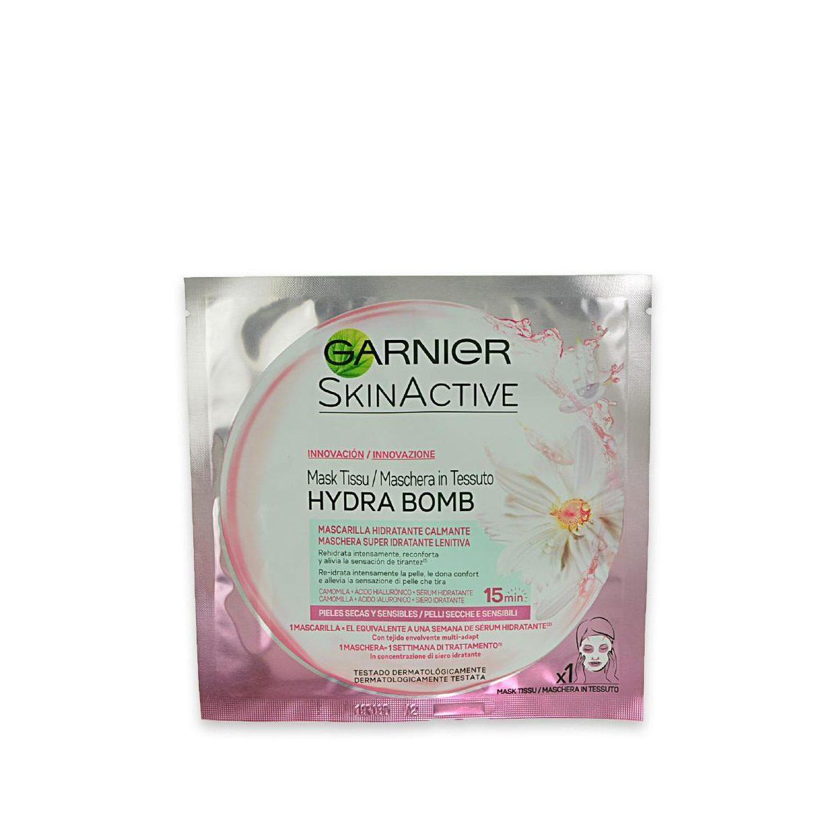 GARNIER SKIN ACTIVE Maschera in tessuto riparatrice occhi, 2 pz