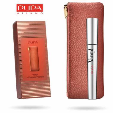 Pupamake-up kit mascara vamp + pochette