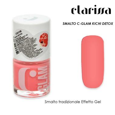 Clarissa 7ml smalto c-glam 108 kichi detox 7ml drag queen