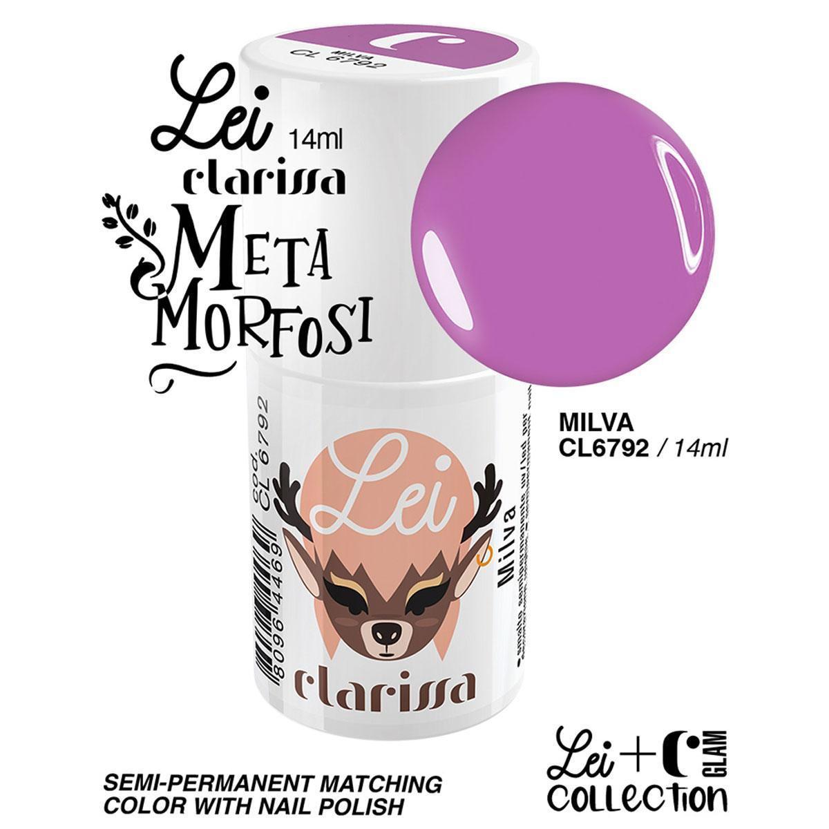 Clarissa lei milva 14 ml smalto uv/led