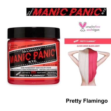 Manic panic high voltage pretty flamingo pink