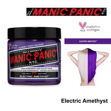 Manic panic high voltage electric amethys purple