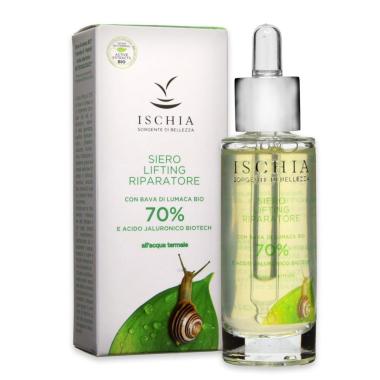 Ischia siero lifting riparatore 30 ml con 70% bava di lumaca bio