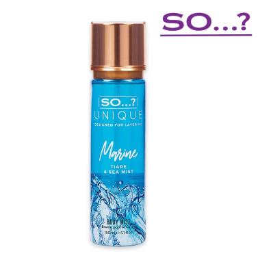 So...? so unique 150 ml body mist marine