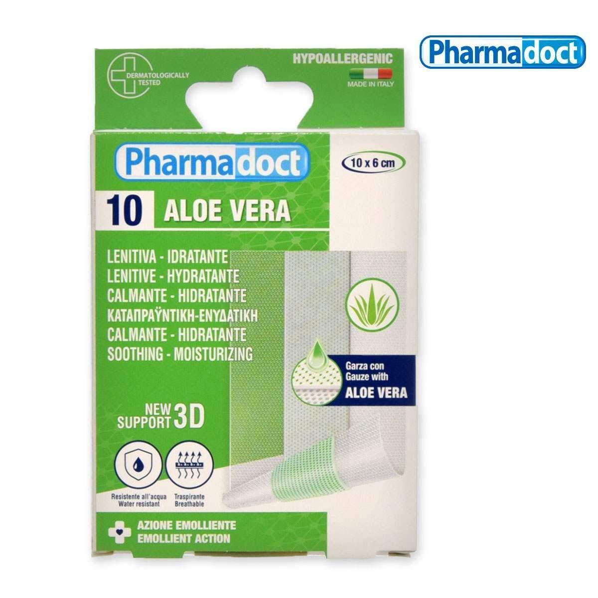 Pharmadoct aloe vera 10 strisce pe3dt