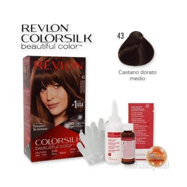 Revlon colorsilk n 43 castano dorato medio