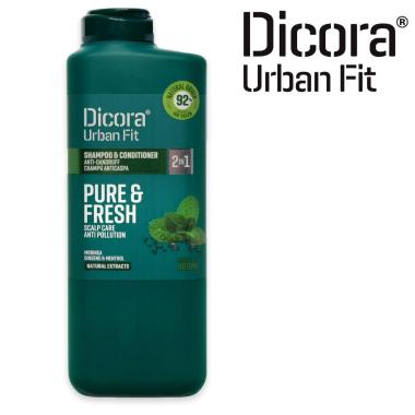 Dicora uf shampoo pure & fresh 400ml - antiforfora