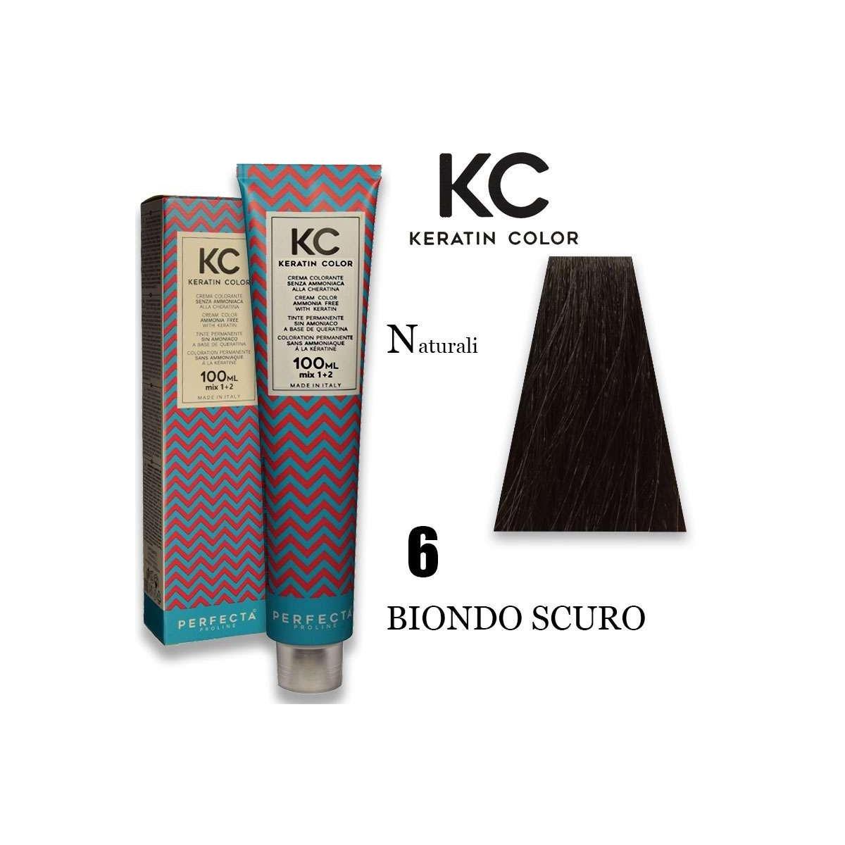 Kc keratin cream color 100 ml 6