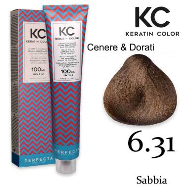 Kc keratin cream color 100 ml 6.31