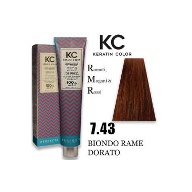 Kc keratin cream color 100 ml 7.43