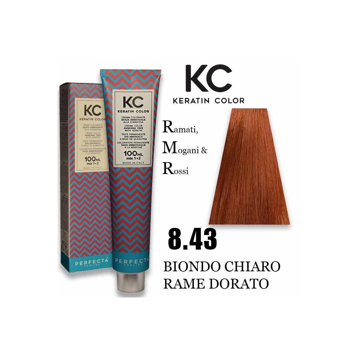 Kc keratin cream color 100 ml 8.43