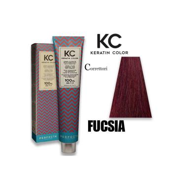 Kc keratin cream color 100 ml fucsia