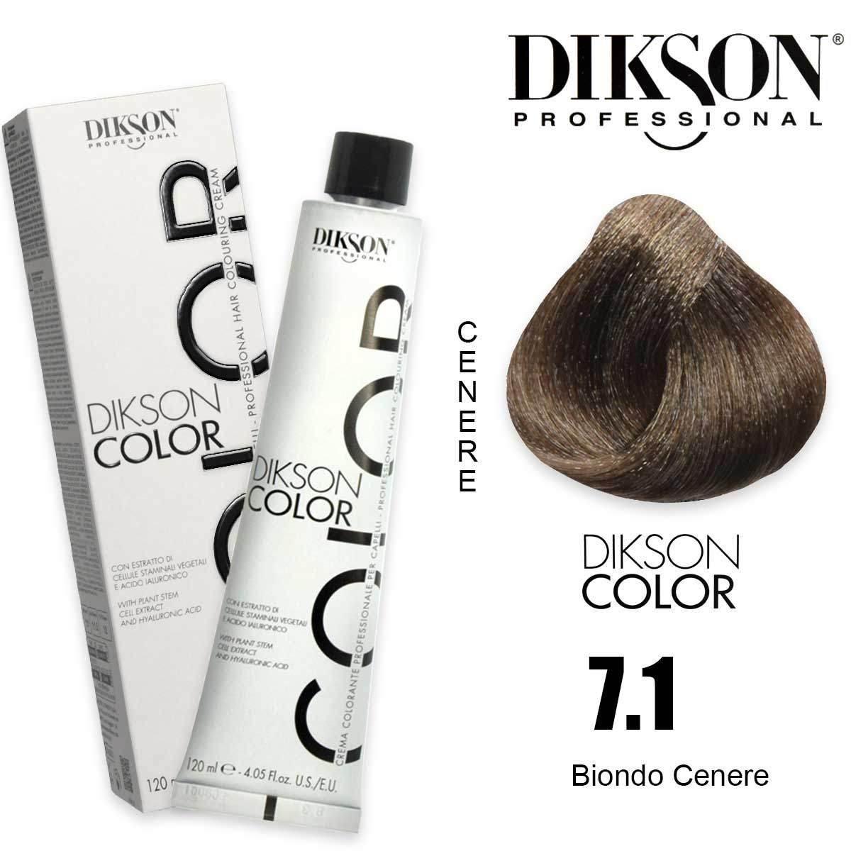 Dikson color 120 ml  7.1 - 7c biondo cenere