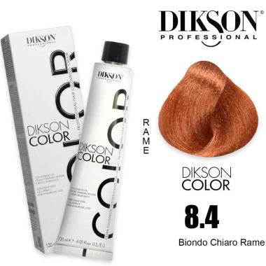 Dikson color 120 ml  8.4 - 8r biondo chiaro rame